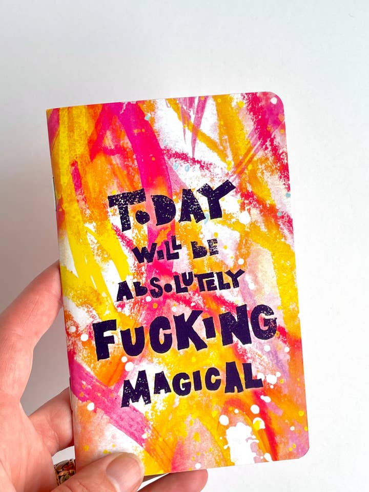 Today Will be Absolutely Fucking Magical Pocket Notebook for wholesale by Tori Tornado