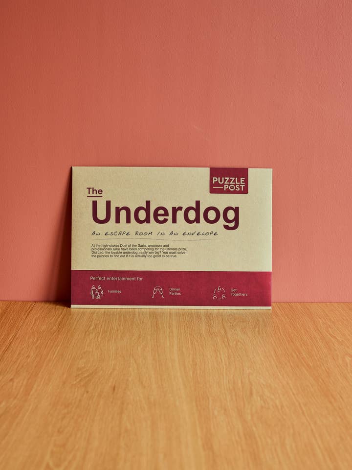 NEW Escape/Puzzle Game | Board Game | The Underdog for wholesale by Puzzle Post Games
