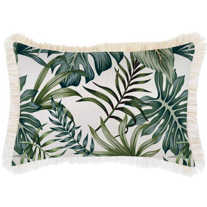 Pude Cover-Coastal frynse-boracay-35cm x 50cm for engroshandel hos Escape To Paradise