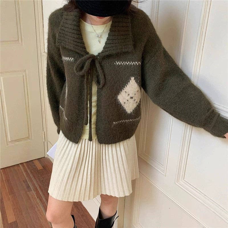 ShieldChic - Wholesale Cardigan - Women's - Short Knit Cardigan4
