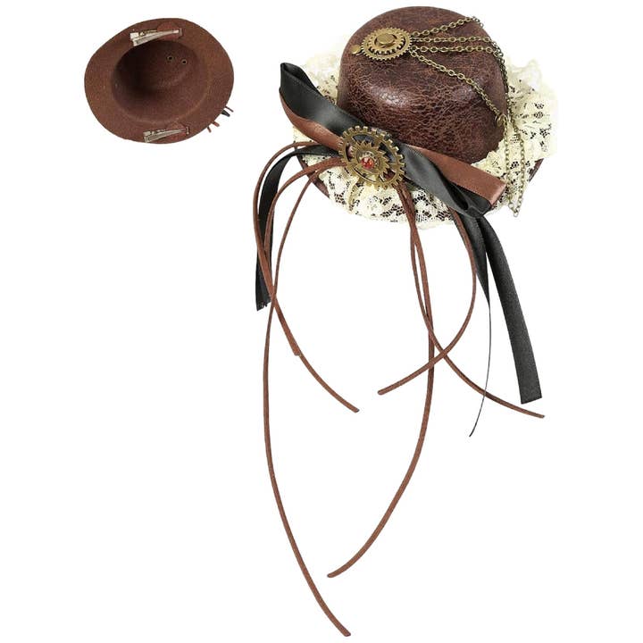 Steampunk-Mini-Hut-Kostümzubehör für den Großhandel von Jactal