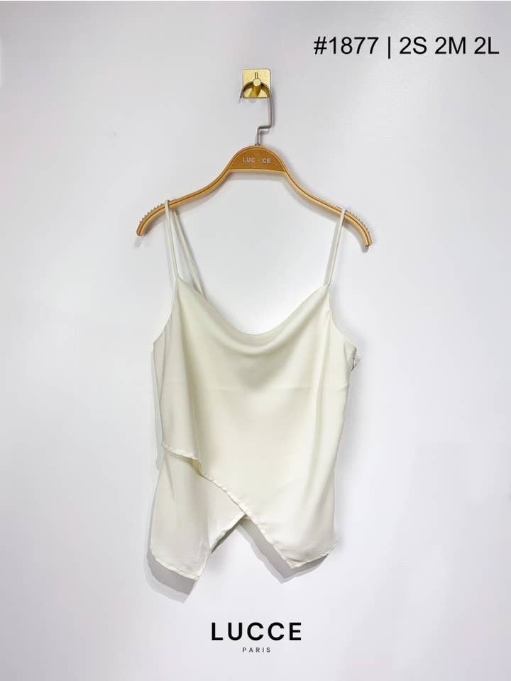 LUCCE - Wholesale Top - Maternity - Asymmetric crossover top - 1877