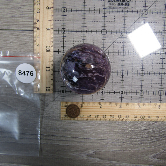Keystone Crystals - Wholesale Spiritual Stone/Crystal - Large Charoite Display Spheres – Wholesale Crystal Decor1