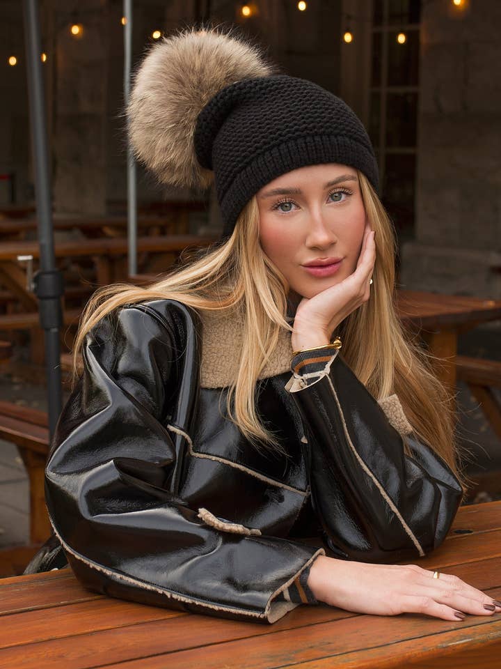 Icon Beanie Fur for wholesale by Kyi Kyi