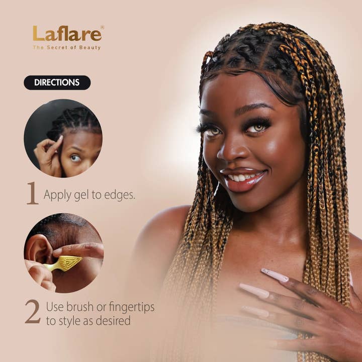 Laflare - Wholesale Hair Styling Gel/Mousse - Edge Bond Travel Size Hair Styling6