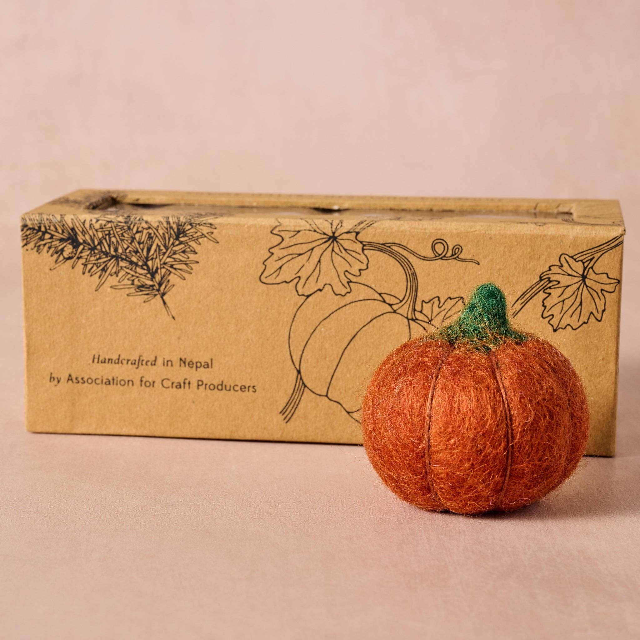 Ten Thousand Villages - Wholesale Bar Soap - Sapha Pumpkin Shaped Felted Soaps3