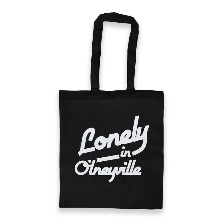 Lonely in Olneyville Tote Bag for wholesale by Hungry Ghost Press