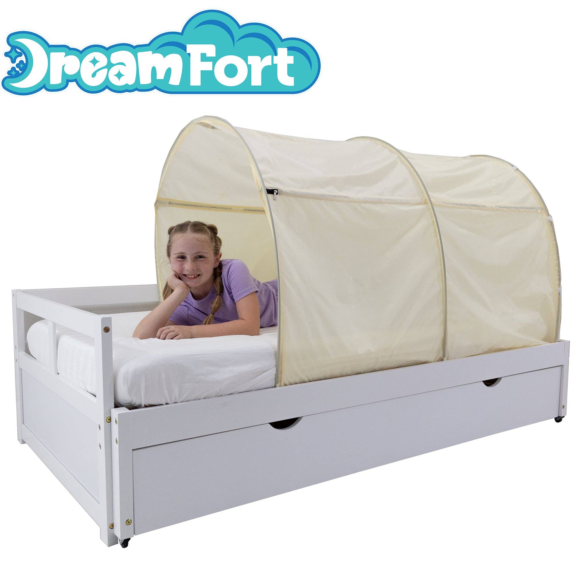 AirFort - Vente Tente – enfant - Le DreamFort Original - Avec des étoiles phosphorescentes !14