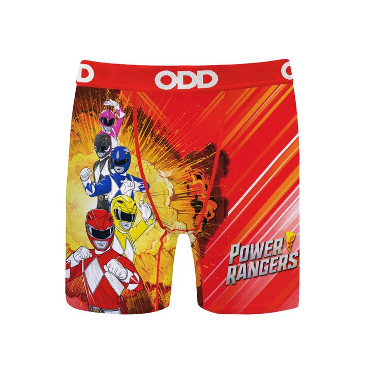 Odd Sox - Wholesale Underwear - Kids - Power Rangers - Boys Boxer Briefs0
