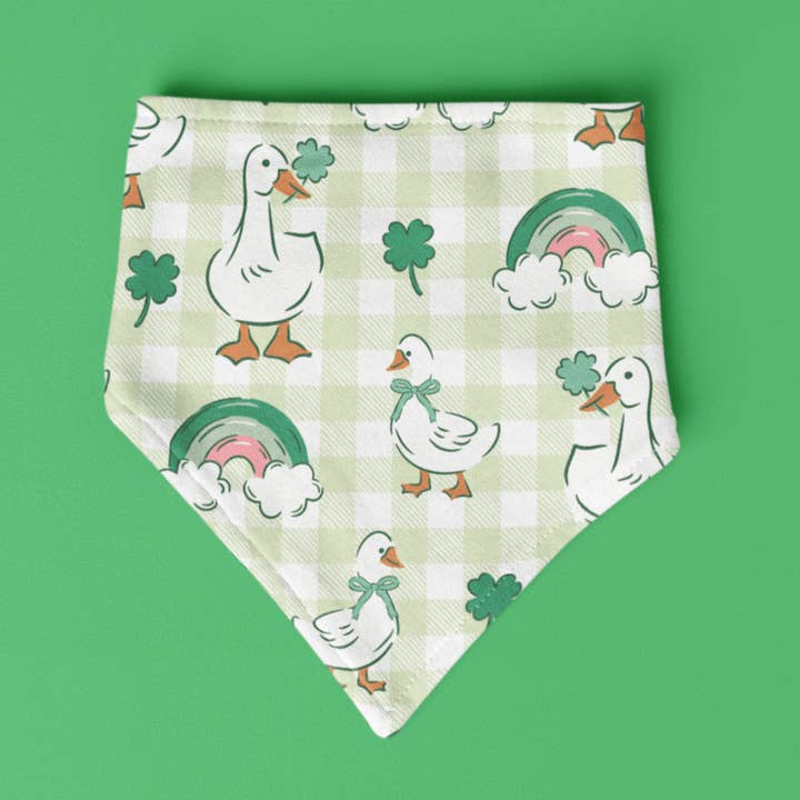 Bandana Lucky Ducks per la vendita all'ingrosso da parte di Jersey Border Collars