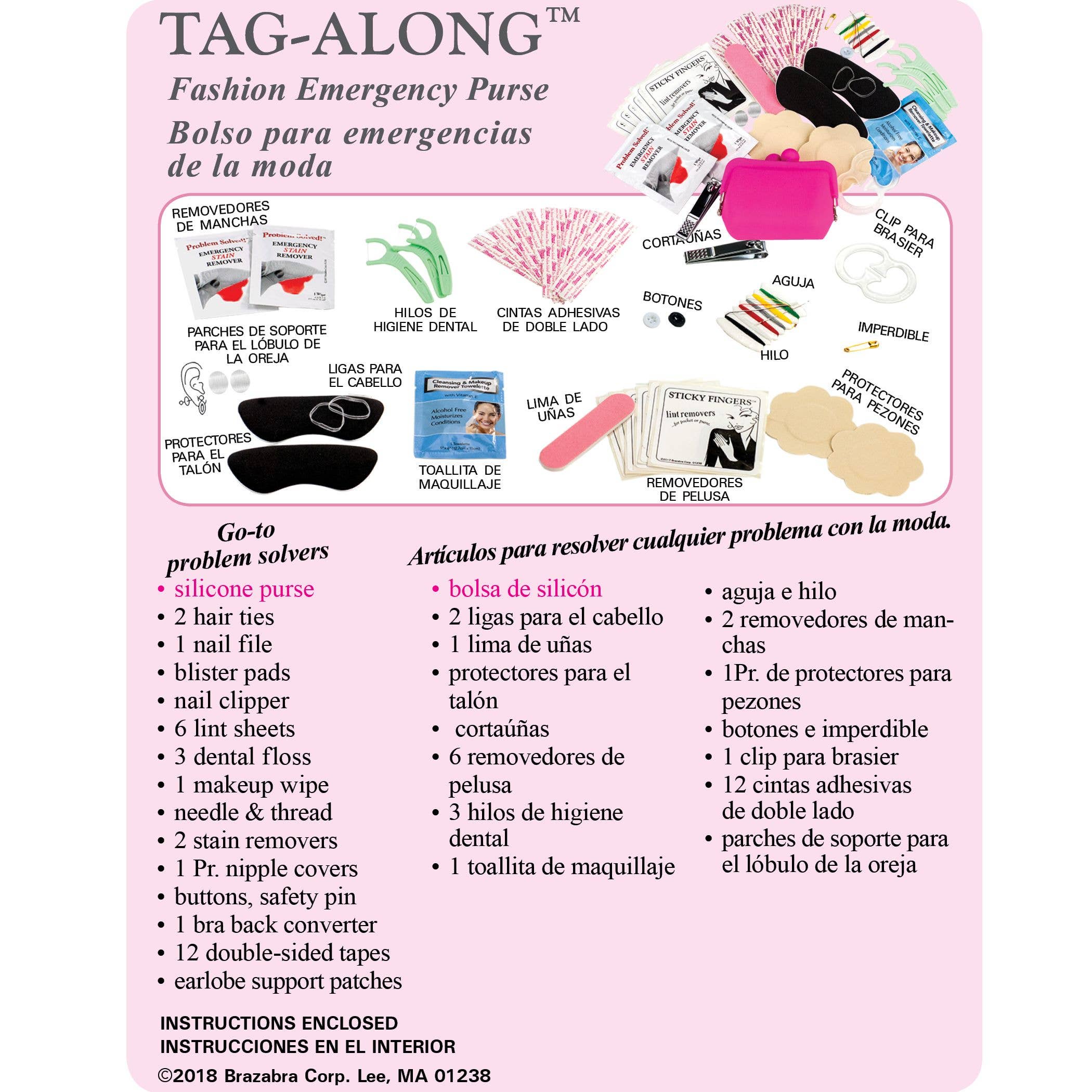 Braza - Wholesale Pouch - Women's - Tag-Along Fashion Emergency Purse3