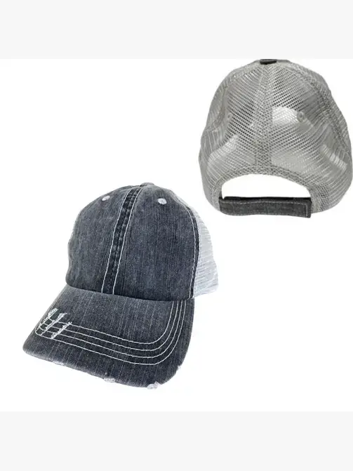 dkhandmade - Wholesale Trucker Hat - Unisex - YOUR ZIP CODE/TOWN CUSTOMIZED HATS Round Design9