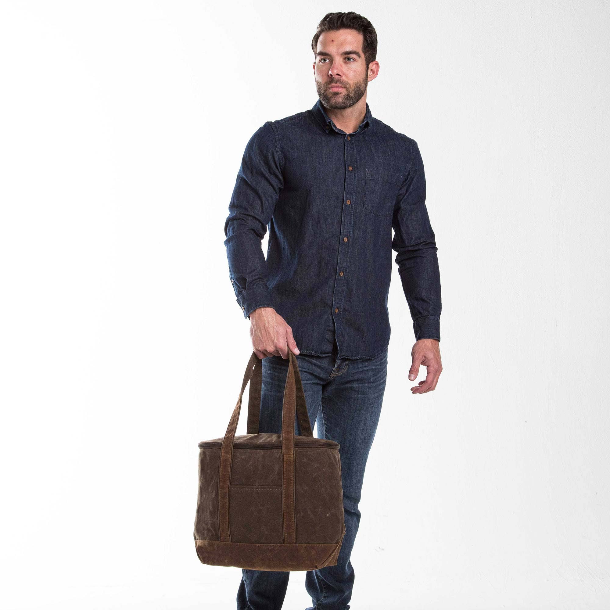 CB STATION - Wholesale Lunch Bag/Box - Waxed Large Lunch Cooler16