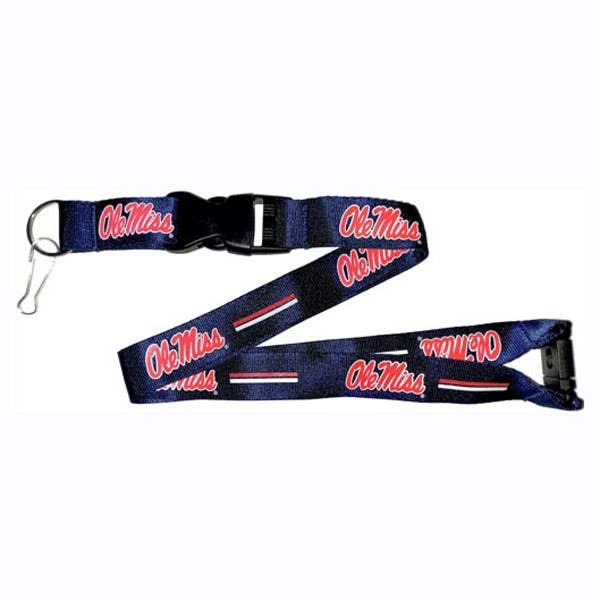 Ole Miss Rebels Lanyard for wholesale by Turnovers Inc