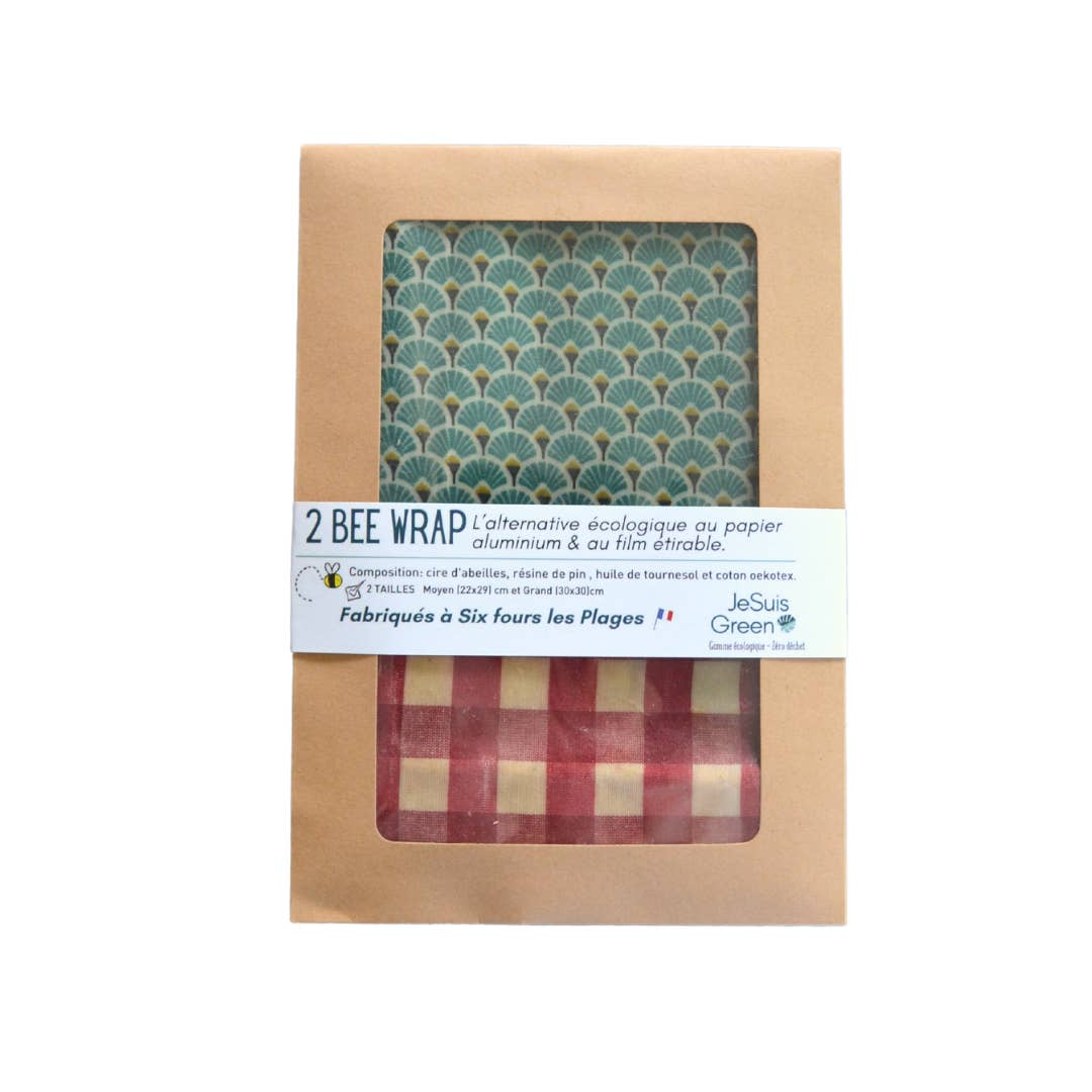 JeSuisGreen - Wholesale Food Storage Wrap/Bag - Bee wrap 2 sizes