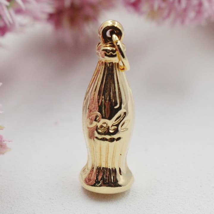 Glass Bottle Pendant for wholesale by Cherie by Cherie