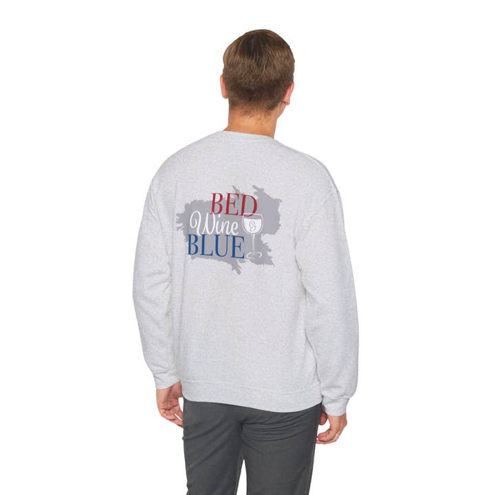 RC'nSONS - Wholesale Graphic Sweatshirt - Unisex - RCNSONS Wine blue Unisex Sweatshirt22