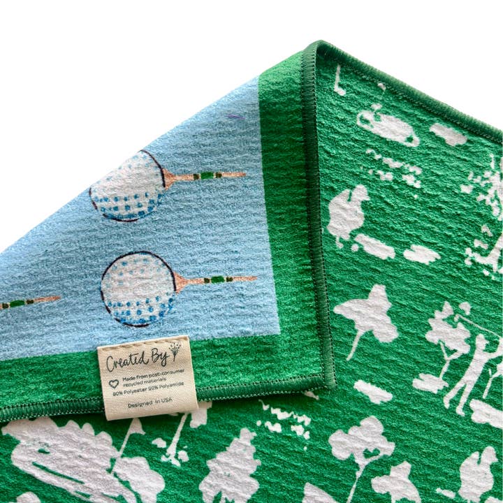 KEVA - Wholesale Tea Towel - Double Sided Tee Time Tea Towel3