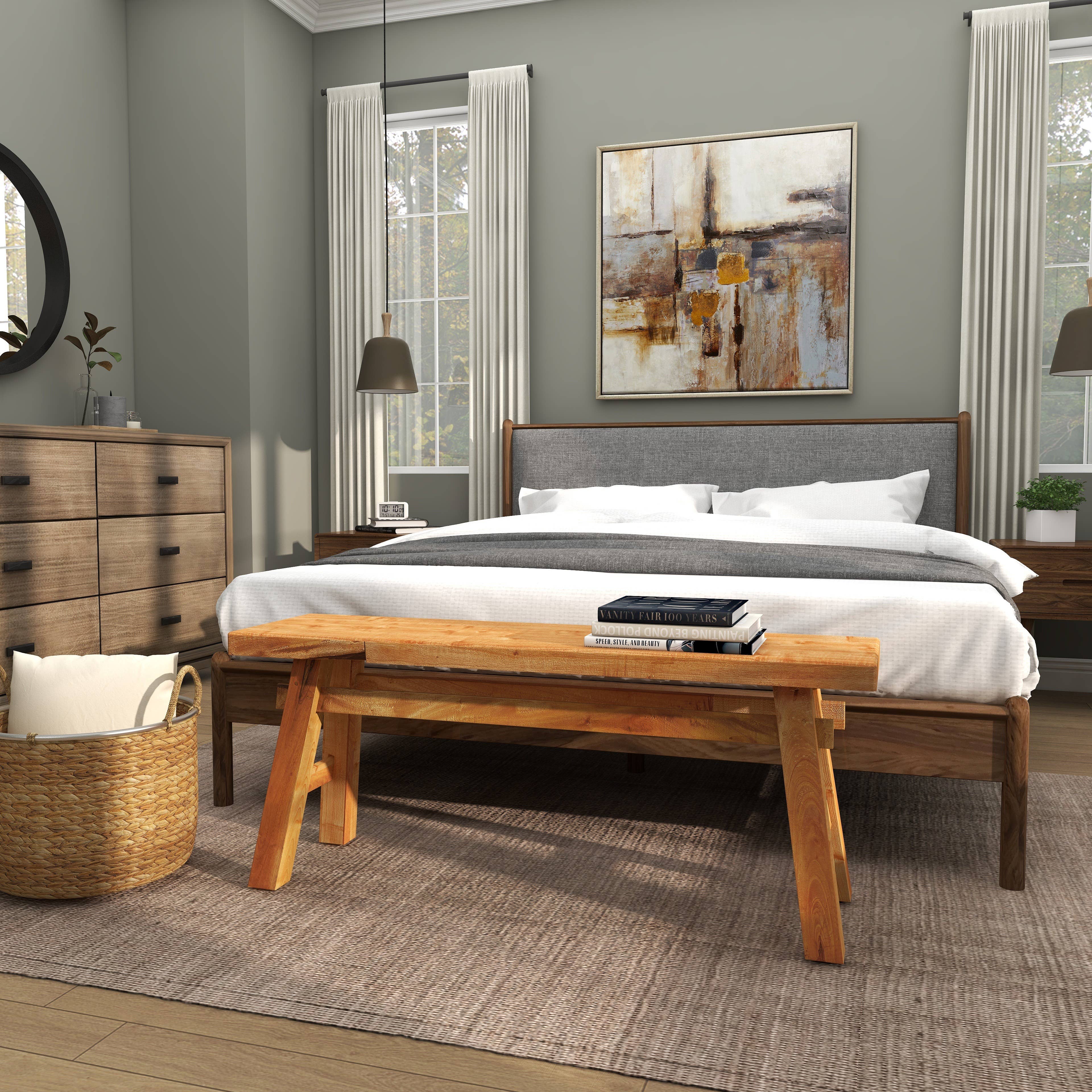 Deco Marché - Wholesale Bench - Rustic Brown Reclaimed Wood Bench16