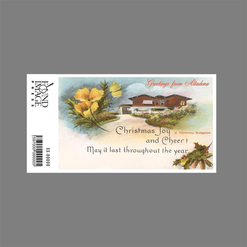 Found Image Press - Wholesale Sticker - Sticker CC-80 Greetings from Altadena1