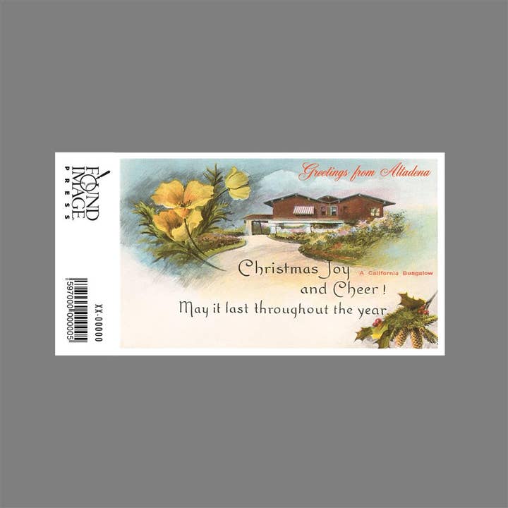 Found Image Press - Wholesale Sticker - Sticker CC-80 Greetings from Altadena1