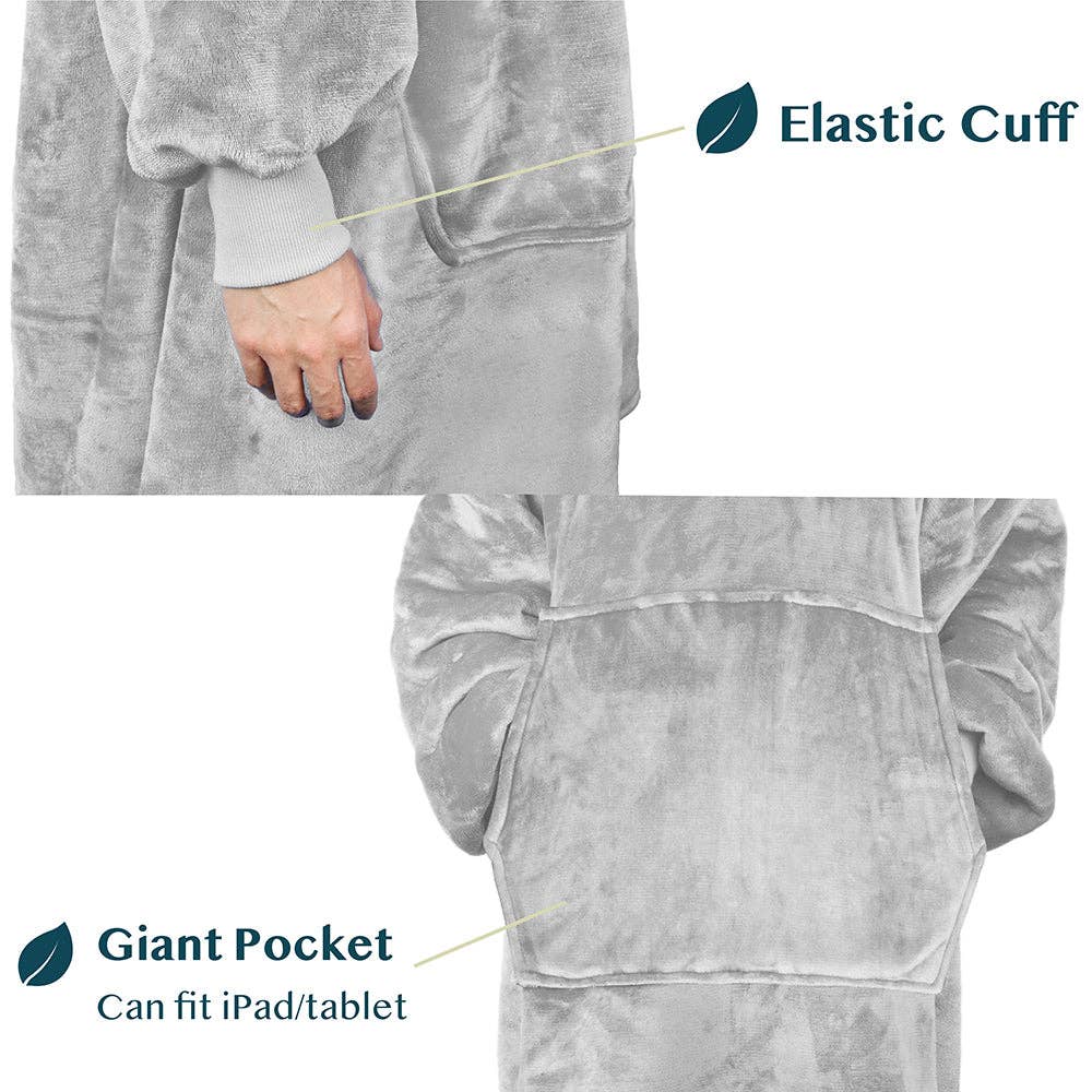 Pavilia - Wholesale Throw Blanket - Oversized Wearable Hoodie Blanket40