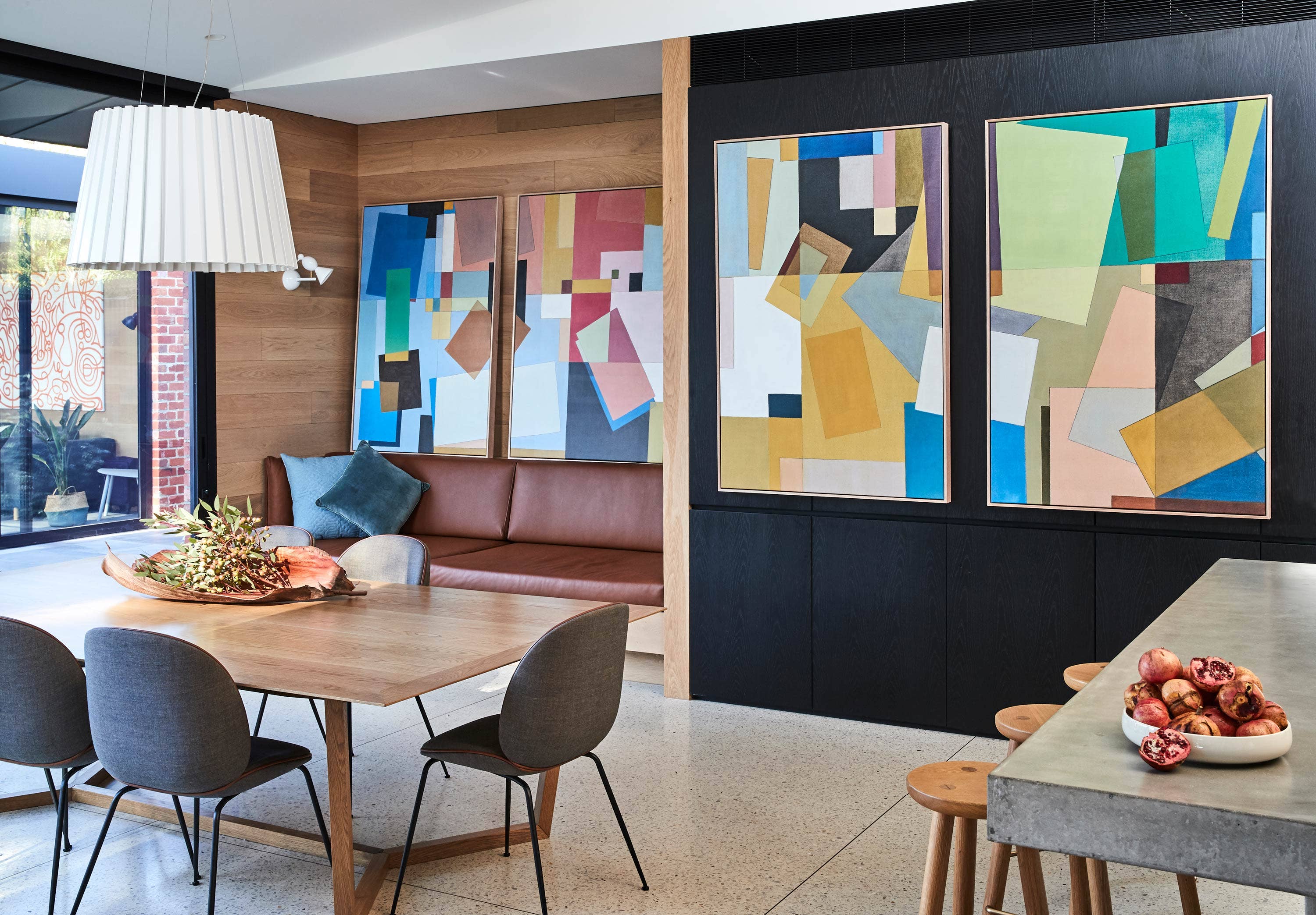 STUDIO ELWOOD - Vente Affiche d'art - « Colour Play Blue » de Tory Burke 
-Impression artistique sur toile1