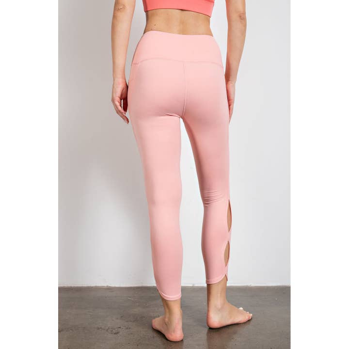 Rae Mode - Wholesale Athletic/Lounge Leggings - Women's - BUTTER HIGH RISE CROPPED YOGA LEGGINGS2