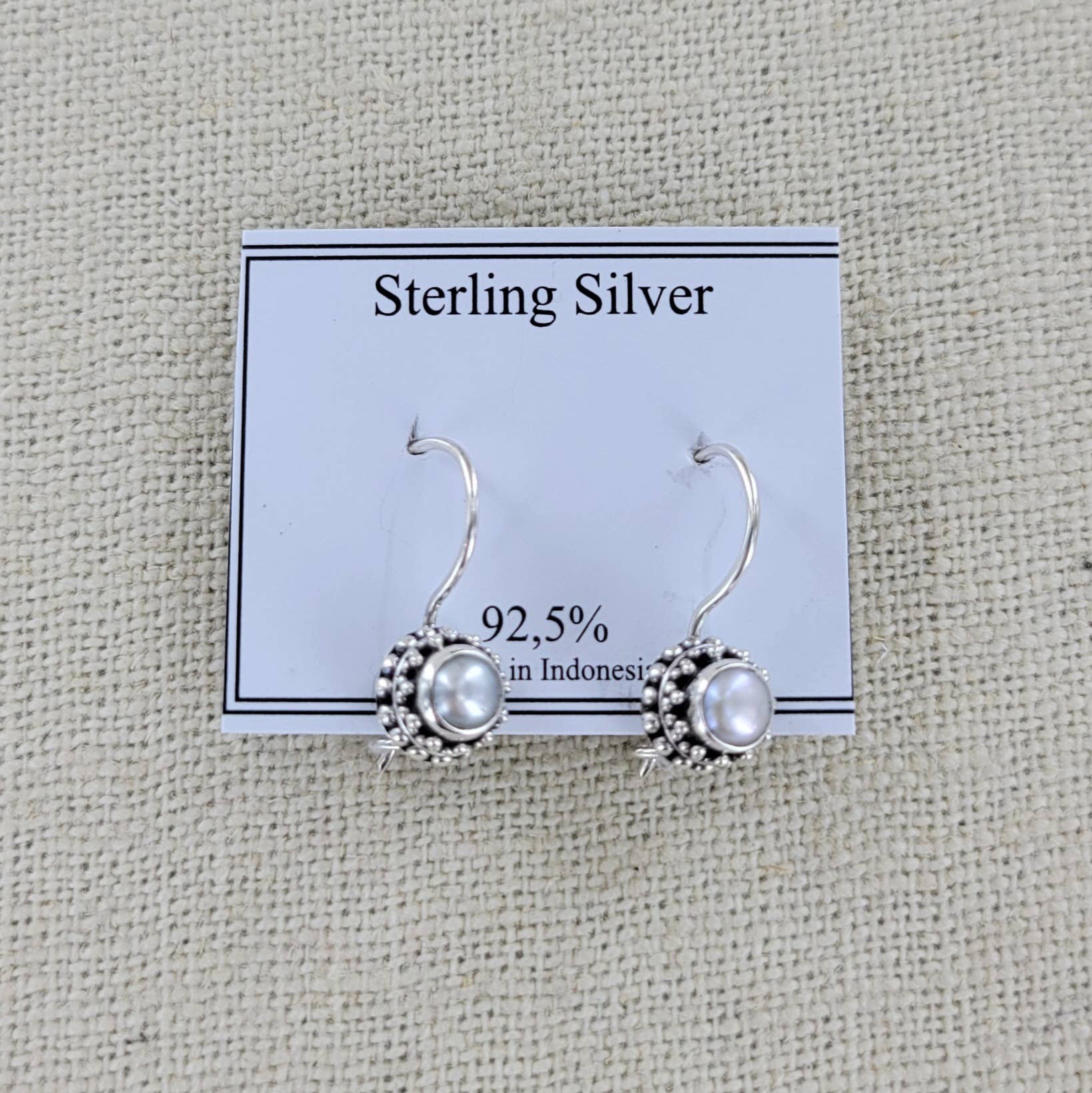 Sadie Green's Jewelry - Wholesale Dangle Earrings - Sterling Silver Round Dangle Earring PTR-E292A4