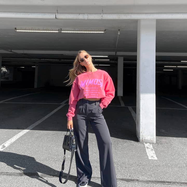 Cuello redondo extragrande del Mimosa USA Tour para venta al por mayor de House of Lulu