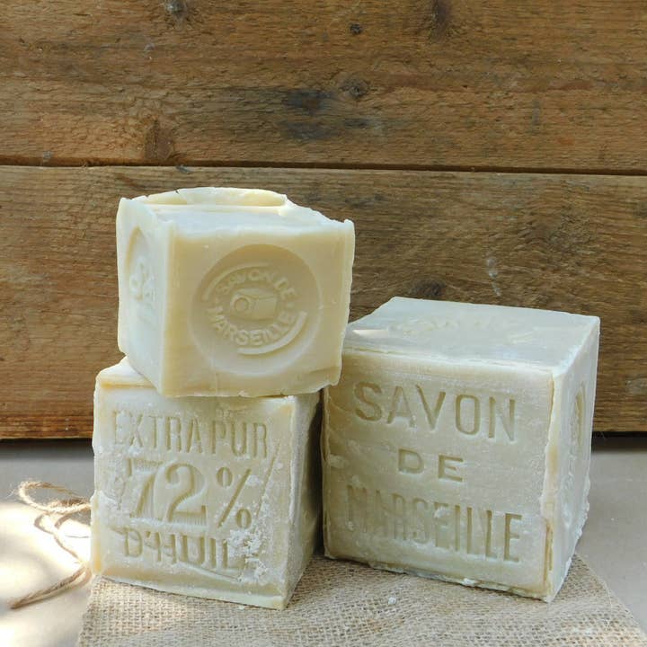 Au Savon de Marseille - Wholesale Bar Soap - Authentic Marseille soap block – Coconut oil - Le Serail