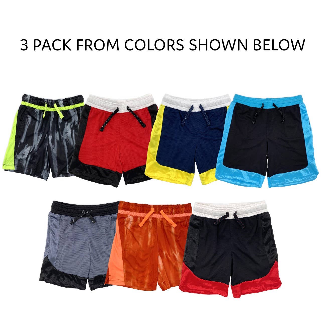 I-Wear Brands - Wholesale Athletic Shorts - Kids - Boy's Basketball Shorts With Pockets22