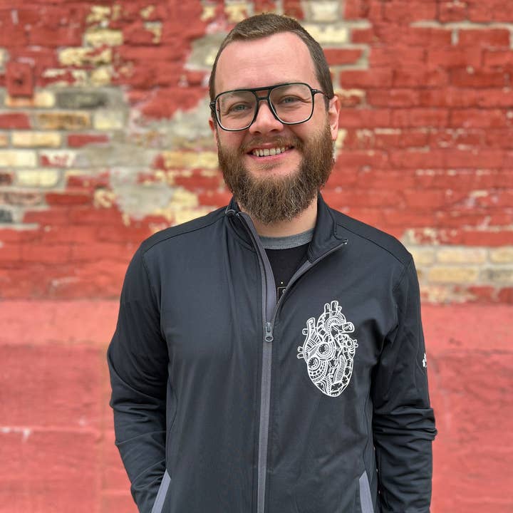 Heart & Lungs - Men's Track Jacket Jacket for wholesale by Artery Ink