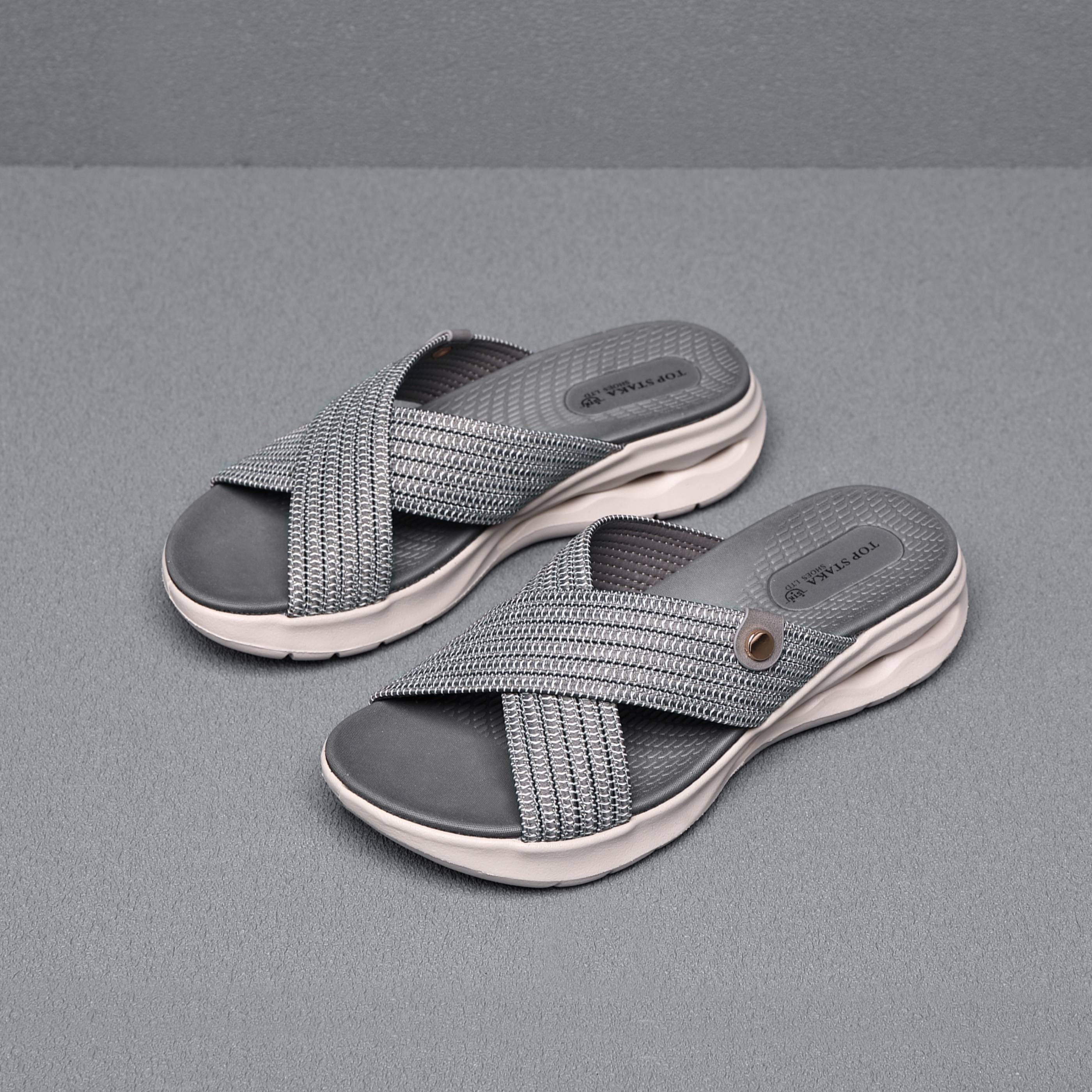 Top Staka – wholesale Slides – Women’s – 842 Women Criss-Cross Sports Slides8