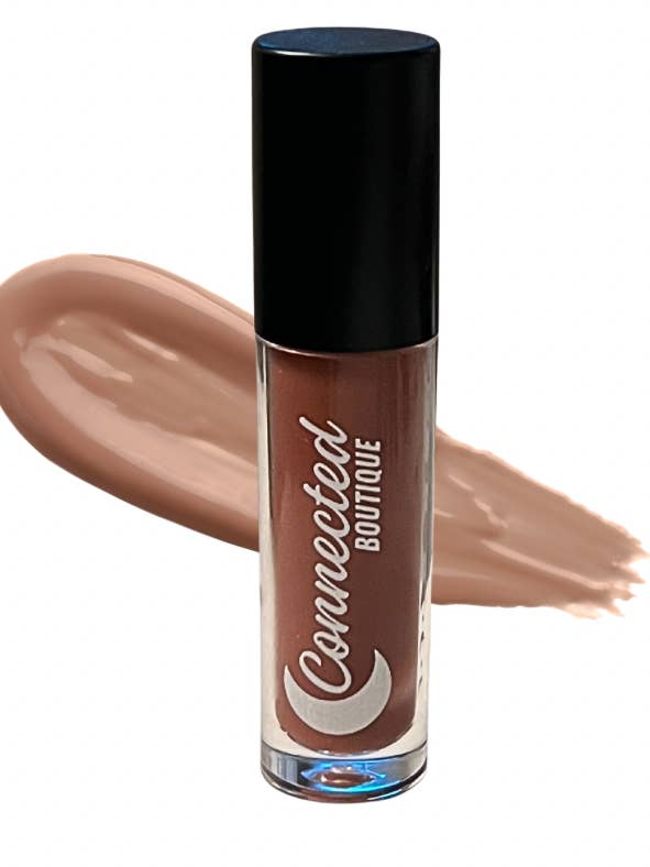 Óleo Labial Nude Castanho/Rosa com aroma a baunilha por atacado de Connected Boutique
