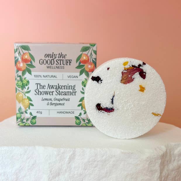 The Awakening Shower Steamer for wholesale by Only The Good Stuff UK