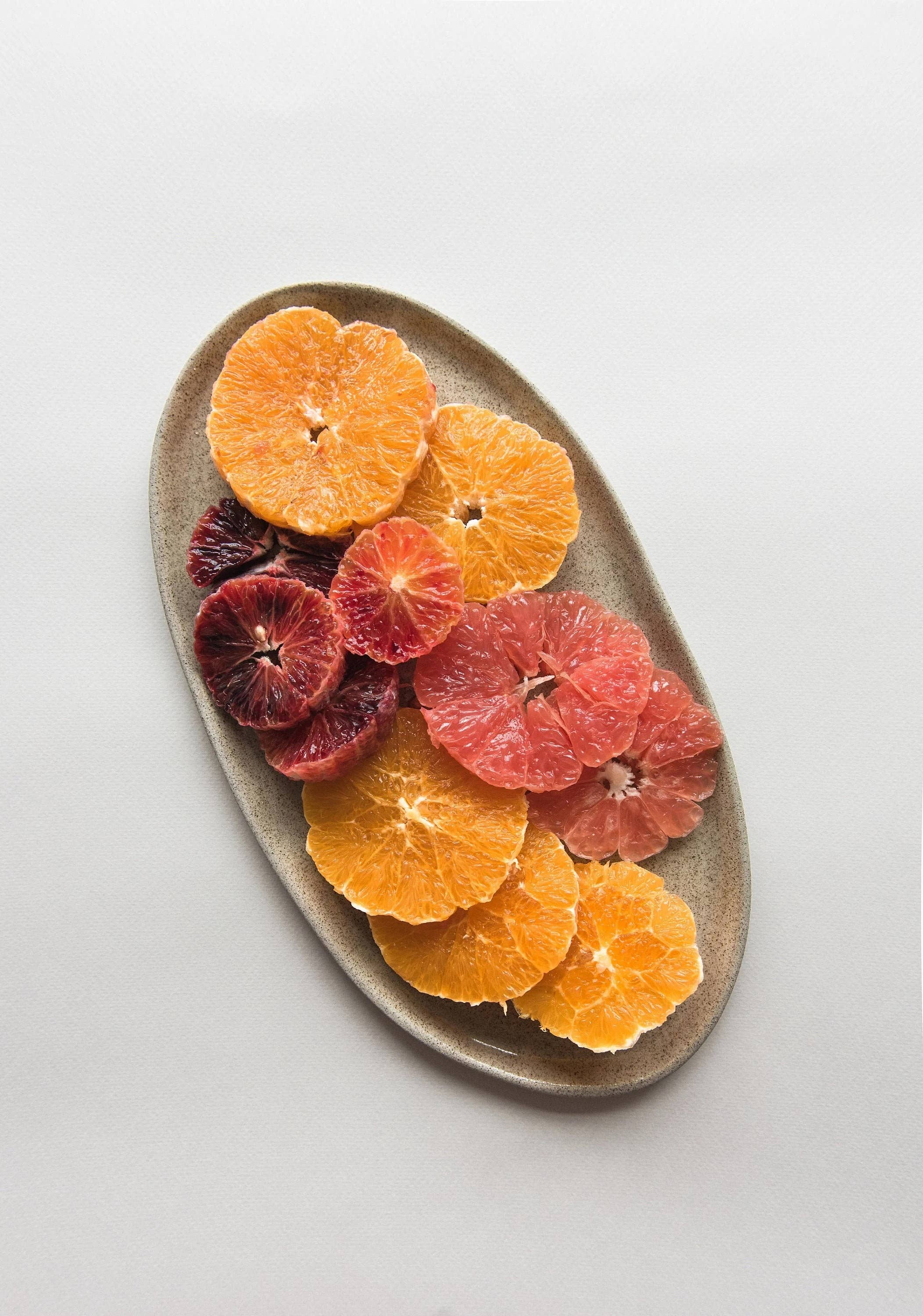 Creating Comfort Lab - Wholesale Platter - Handmade Stoneware Oval Serving Platter "Concrete"3