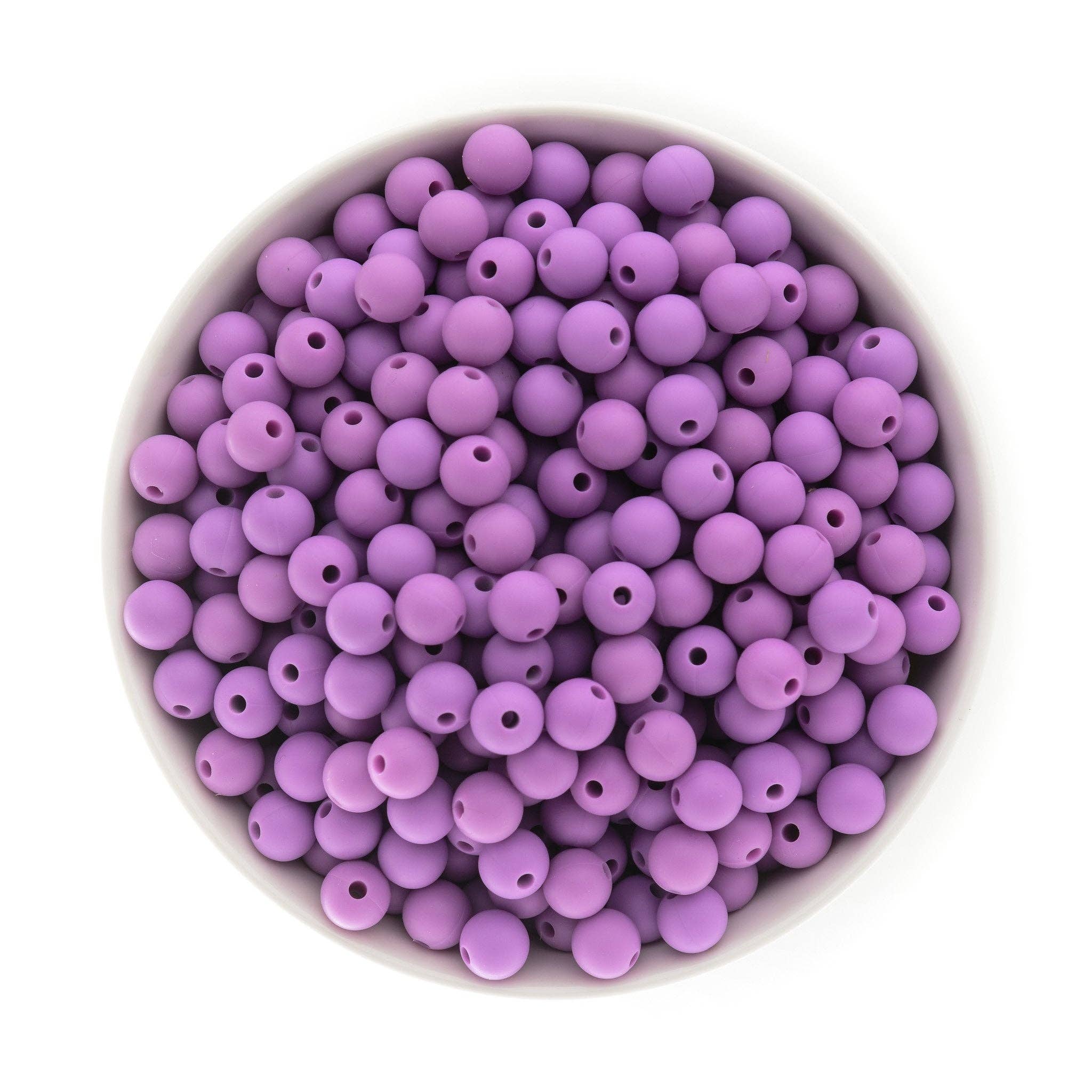 Cara & Co Silicone Craft Supply – Missangas por atacado – Contas redondas de silicone de 9 mm37