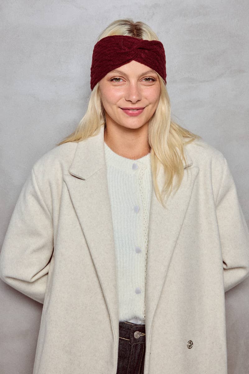 BYREN | ÉLINE L'ATELIER - Wholesale Fashion Headband - Women's - Wool headband ST201DF8