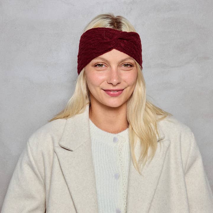 BYREN | ÉLINE L'ATELIER - Wholesale Fashion Headband - Women's - Wool headband ST201DF8