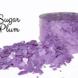 Crystal Candy Unique Cake Decorations - Wholesale Cake Decorating Kit - Crystal Candy Edible Cake Flakes - Sugar Plum