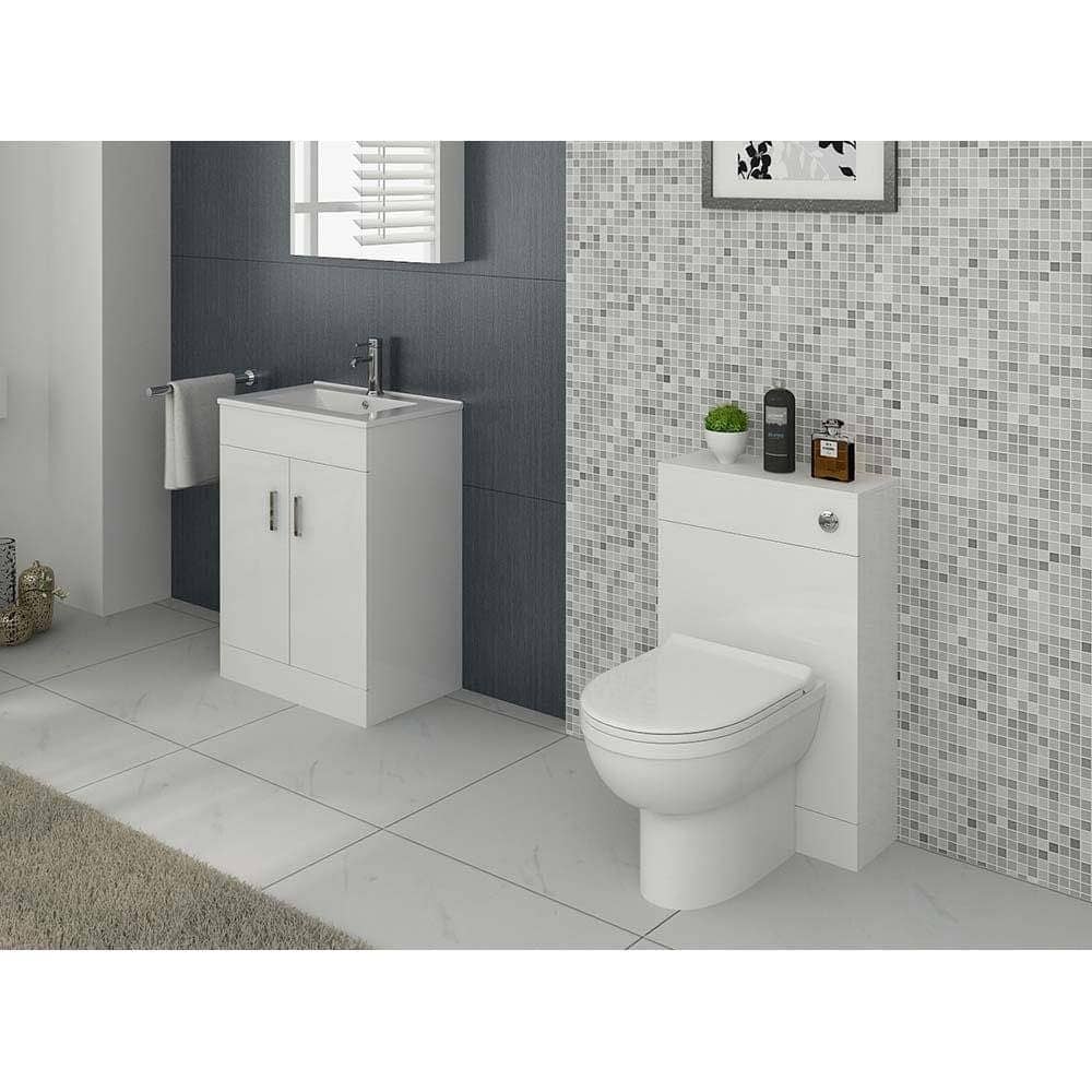 Bathroom4Less – wholesale Cabinet – Sphinx Bathroom Furniture Set with Vanity Basin Cabinet, WC Unit, Toilet Pan & Cistern1