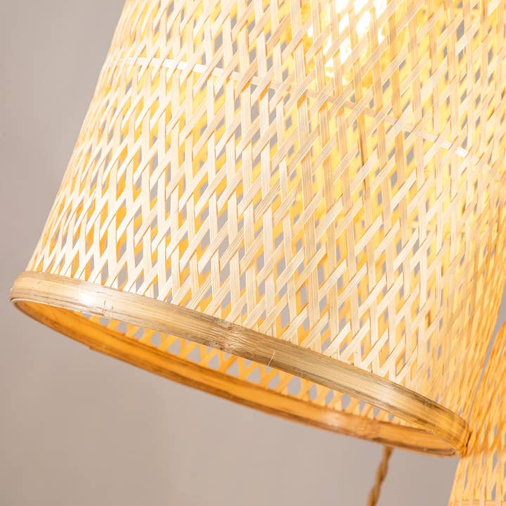 ELE Light & Decor - Wholesale Chandelier/Hanging Light - Three Lights Rattan Pendant Light8