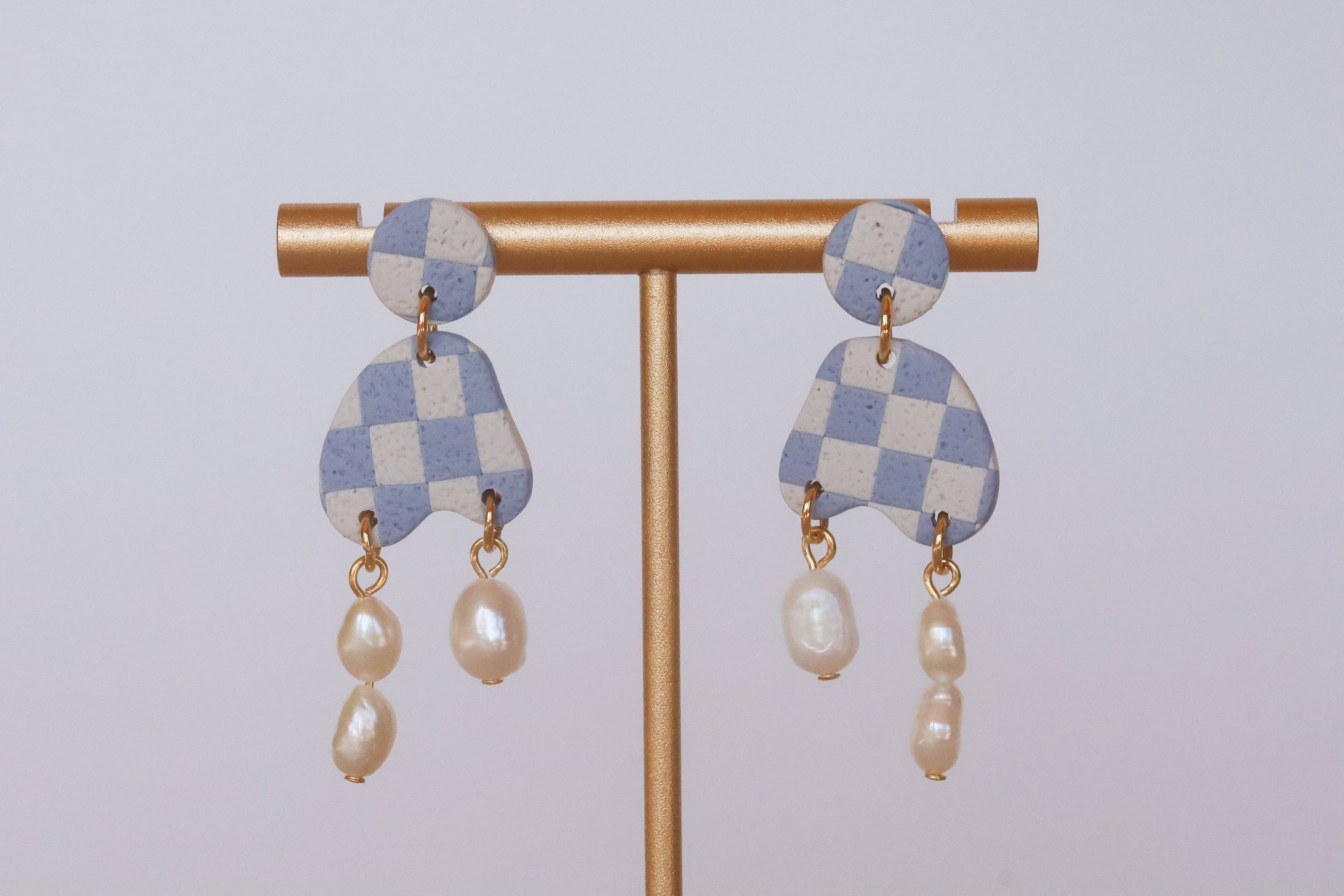 Rainbow's Clay - Wholesale Dangle Earrings - Pearl Drops5