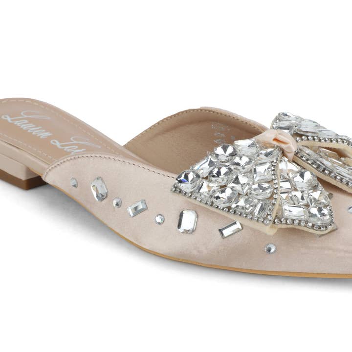CLAIRE Mule | Sparkle Slip-On for engroshandel hos Lauren Lorraine