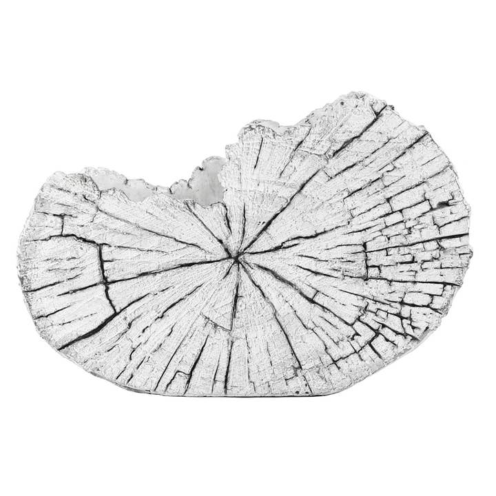 Faux Bois Slice Planter for wholesale by Blue Ocean Traders