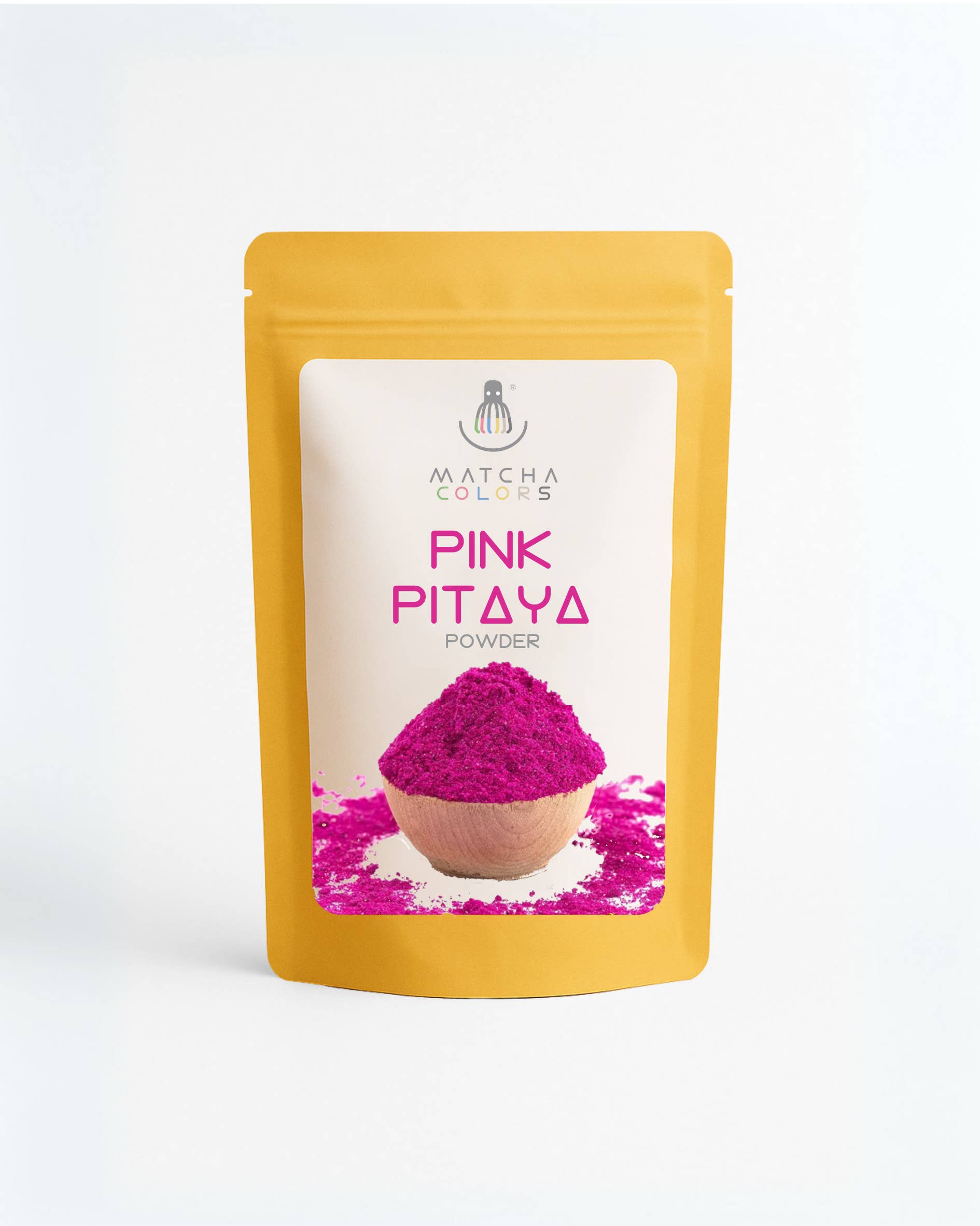 Matcha Colors - Wholesale Protein/Superfood Powder - Pink Pitaya Powder – 120 g (Café/Retail Format)