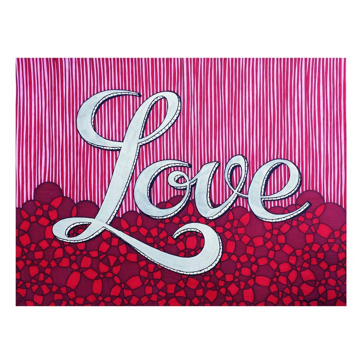 Red Love Kunstdruck für den Großhandel von artisticle