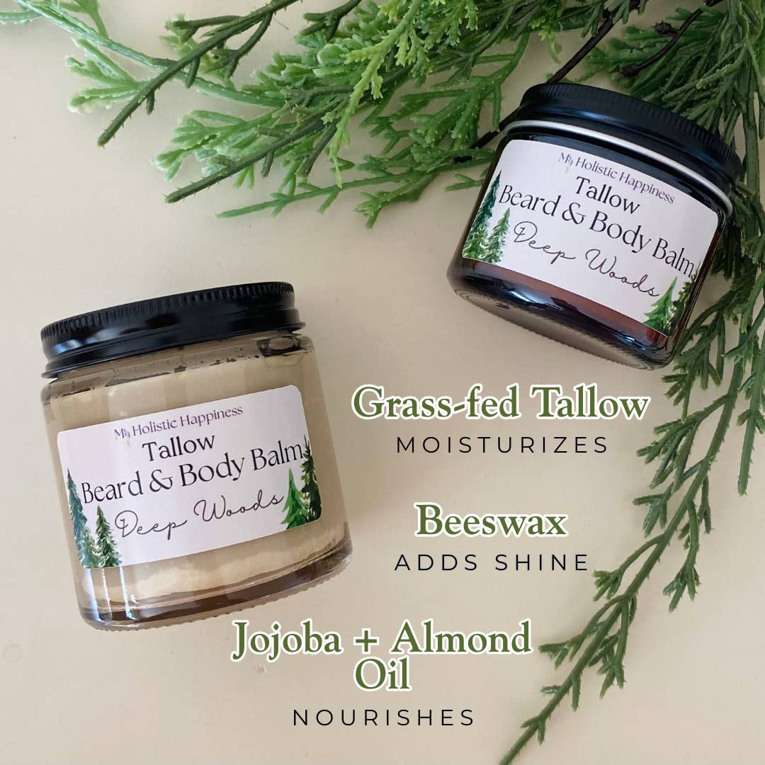 My Holistic Happiness - Wholesale Beard Styling Product - Tallow Men's Beard and Body Balm1