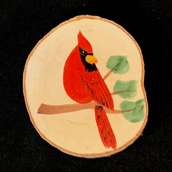 Cardinal Magnet for wholesale by Abnormal Creations